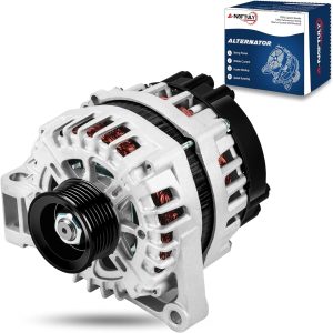 Alternator Fits for Chevy Equinox, Impala, Impala Limited, Cadillac SRX, GMC Terrain, Buick LaCrosse 2010 2011 2012 2013 2014 2015 2016, High Output Alternator Replacement 11932, 150A, 12V