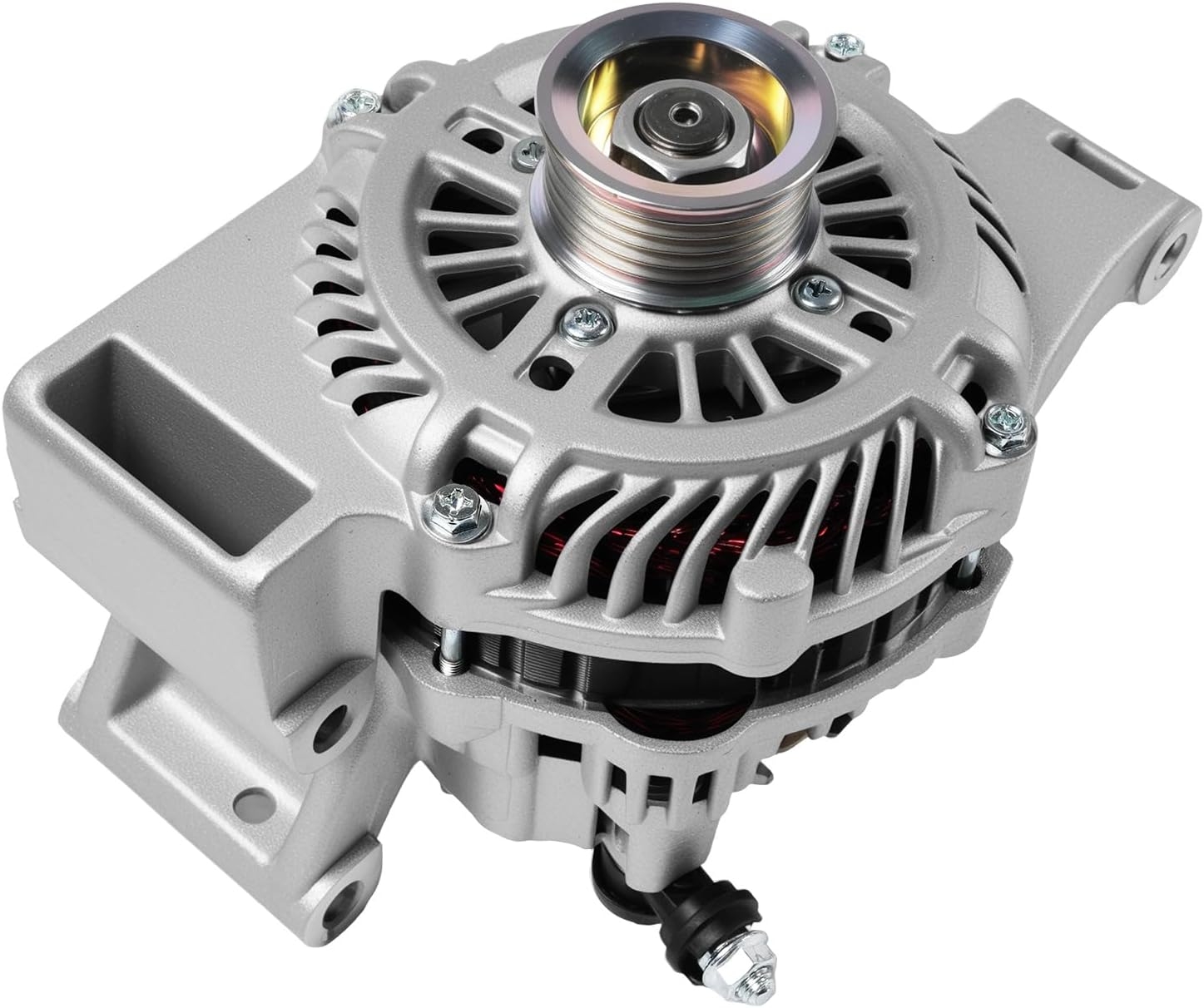 Alternator 13767 80Amp CCW Rotation for 1998 Accord - 1999 Accord -2000 Accord - 2001 Accord -2002 Accord 2.3L, for 1998 CL - 1999 CL 2.3L, Vehicle Alternator 13767N 101211-9990 31100PAAA01 - Image 3