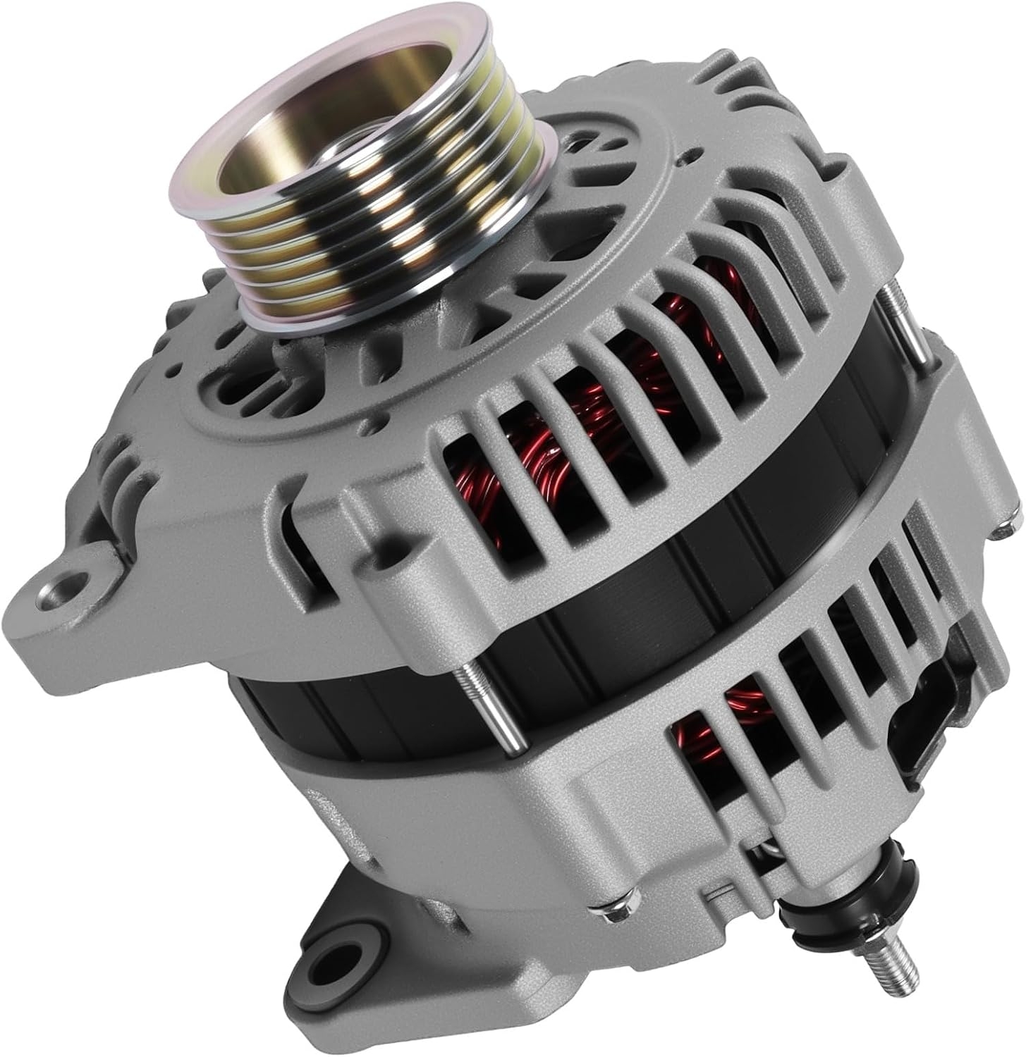 Alternator 13767 80Amp CCW Rotation for 1998 Accord - 1999 Accord -2000 Accord - 2001 Accord -2002 Accord 2.3L, for 1998 CL - 1999 CL 2.3L, Vehicle Alternator 13767N 101211-9990 31100PAAA01 - Image 5