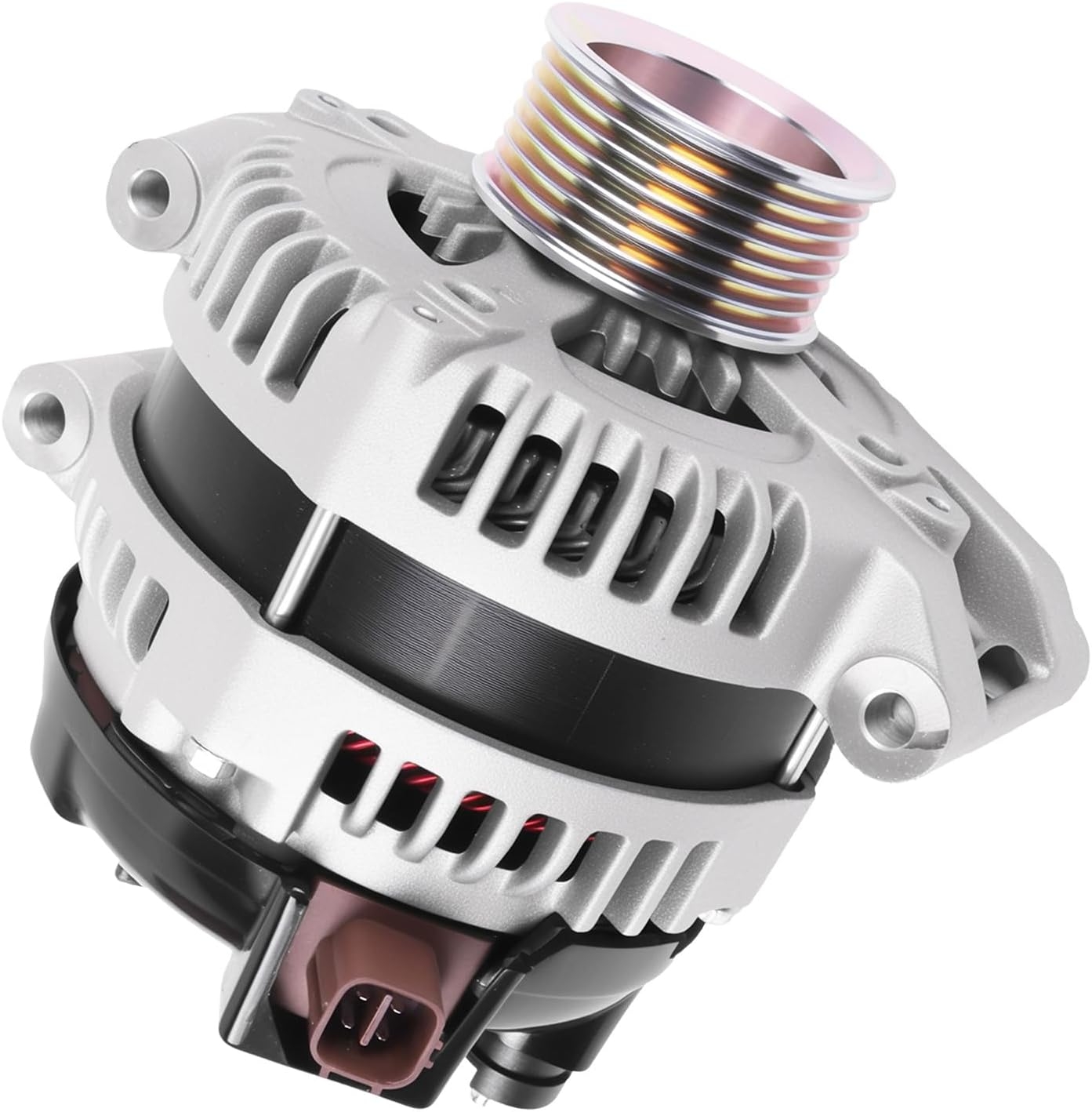 Alternator 13767 80Amp CCW Rotation for 1998 Accord - 1999 Accord -2000 Accord - 2001 Accord -2002 Accord 2.3L, for 1998 CL - 1999 CL 2.3L, Vehicle Alternator 13767N 101211-9990 31100PAAA01 - Image 10
