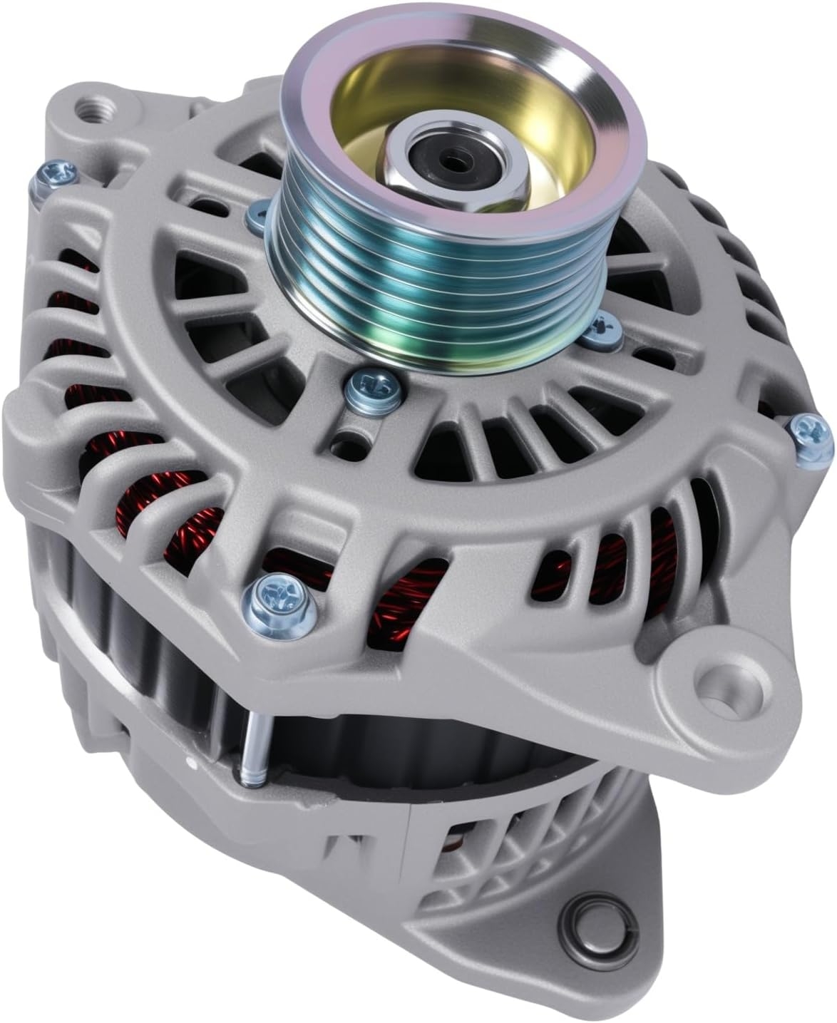Alternator 13767 80Amp CCW Rotation for 1998 Accord - 1999 Accord -2000 Accord - 2001 Accord -2002 Accord 2.3L, for 1998 CL - 1999 CL 2.3L, Vehicle Alternator 13767N 101211-9990 31100PAAA01 - Image 14