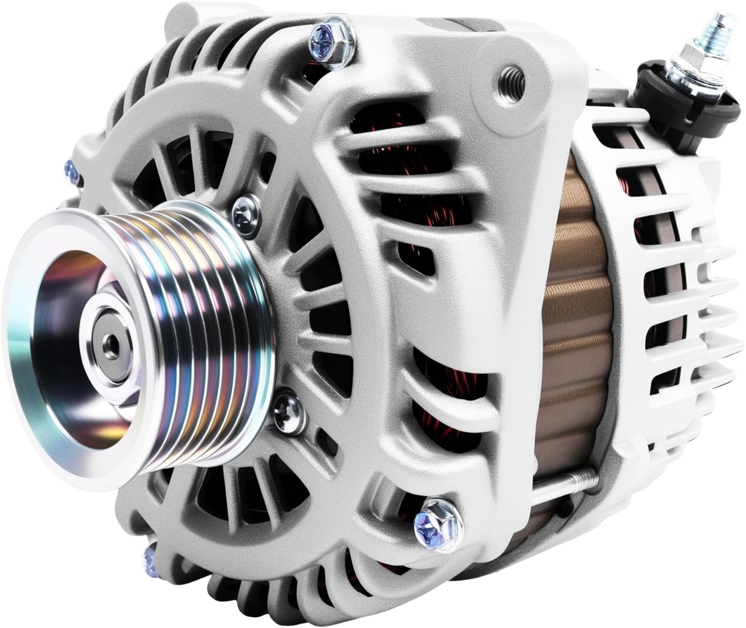 Alternator 13767 80Amp CCW Rotation for 1998 Accord - 1999 Accord -2000 Accord - 2001 Accord -2002 Accord 2.3L, for 1998 CL - 1999 CL 2.3L, Vehicle Alternator 13767N 101211-9990 31100PAAA01 - Image 20