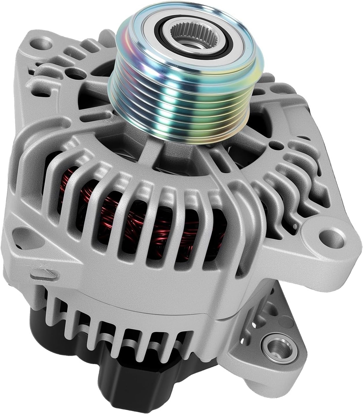 Alternator 13767 80Amp CCW Rotation for 1998 Accord - 1999 Accord -2000 Accord - 2001 Accord -2002 Accord 2.3L, for 1998 CL - 1999 CL 2.3L, Vehicle Alternator 13767N 101211-9990 31100PAAA01 - Image 29