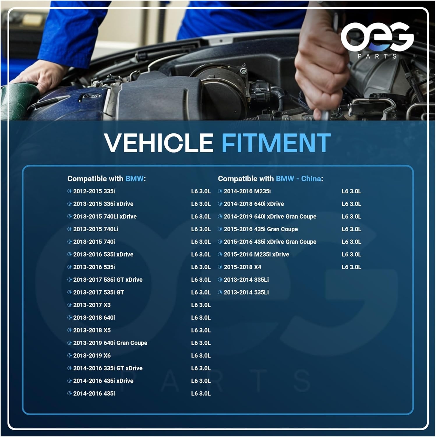 OEG Parts New Alternator Compatible With BMW 335i 12-15, 335i GT xDrive 14-16, 335i xDrive 13-15, 435i - xDrive 14-16, 535i - xDrive 13-16, 640i 13-18, 640i xDrive 14-18, 740i 740Li 13-15, M235i 14-16 - Image 4
