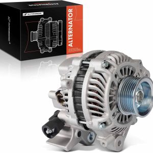 A-Premium Alternator Compatible with Honda Civic 2006 2007 2008 2009 2010 2011 L4 1.8L, 80A 12V CW 7-Groove Pulley, Replace 31100RNAA01, 31100RNAA012M2