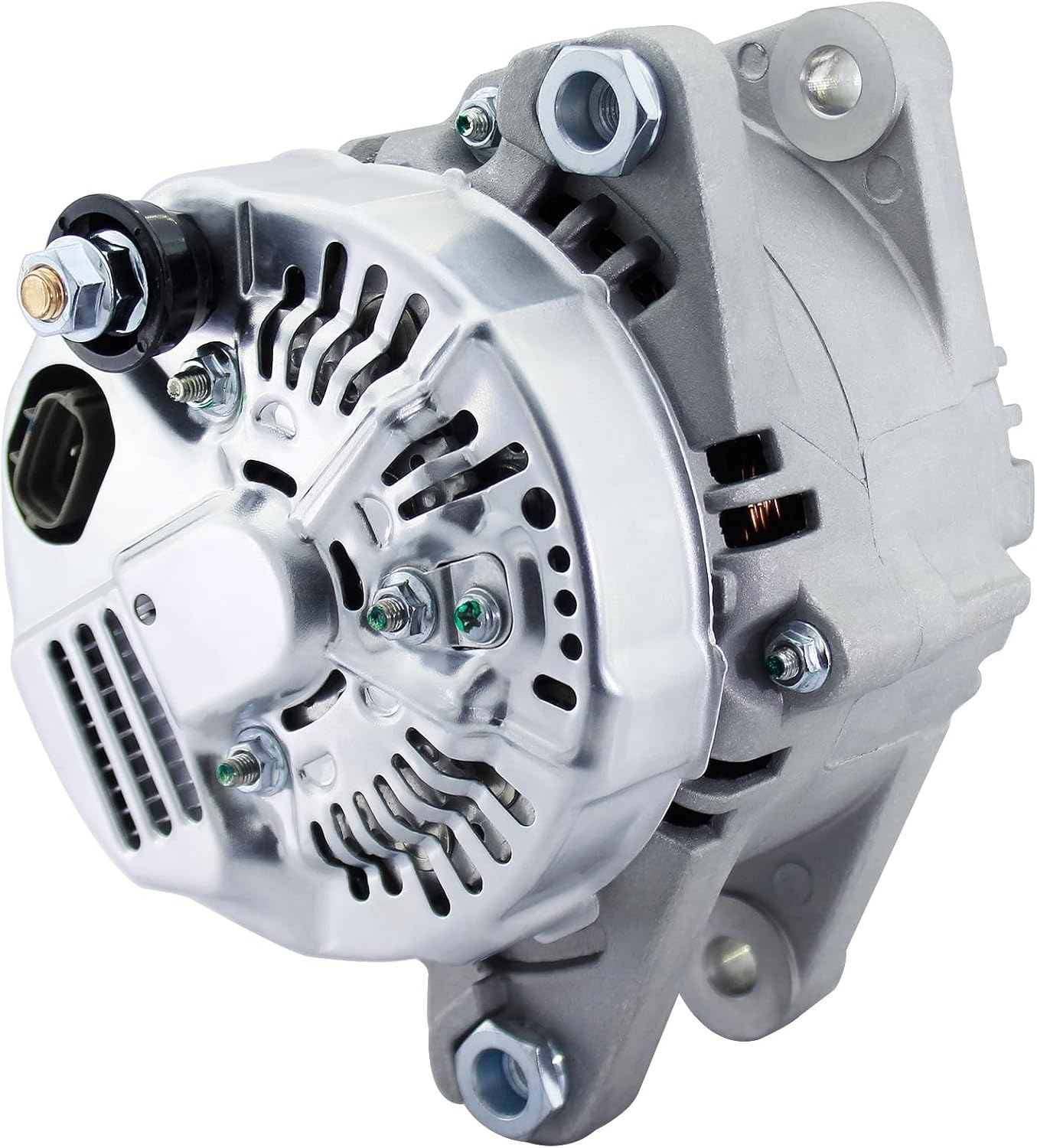 Alternator Replacement New For 2006-2012 Kia Hyundai 3.3 3.8L,06-11 Azera,06-10 Santa Fe Sonata, 07-10 Entourage Veracruz, 07-09 Kia Sorento, 06-09 Sedona, 10-11 Borrego, V6, 102211-3102 11191N - Image 2