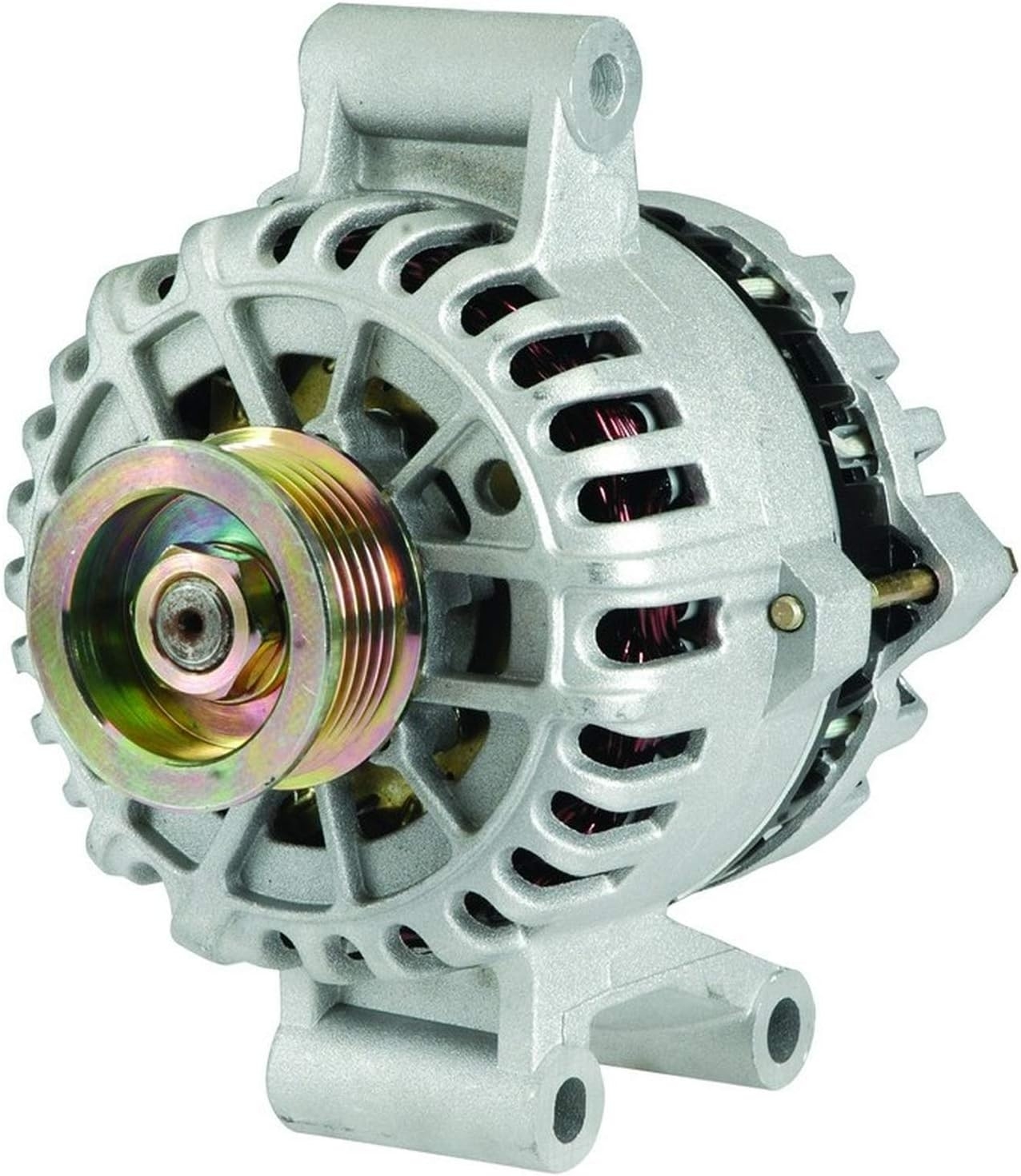 OEG Parts New Alternator Compatible With Ford Focus 2.0L 2.3L Auto Trans 2005 2006 2007 4S4T-10300-AC 4S4Z-10346-AB 7S4T-10300-AA 7S4Z-10346-A