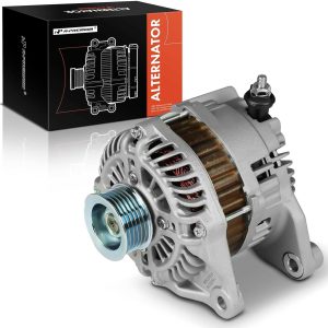 A-Premium Alternator Compatible with Mazda CX-5 CX5 2013-2019/2022-2023, 3 2014-2018, 6 2014-2021, CX-3 2016-2021, MX-5 Miata & Toyota Yaris, Yaris iA & Scion iA, 12V 100A 6-Groove Pulley Clockwise