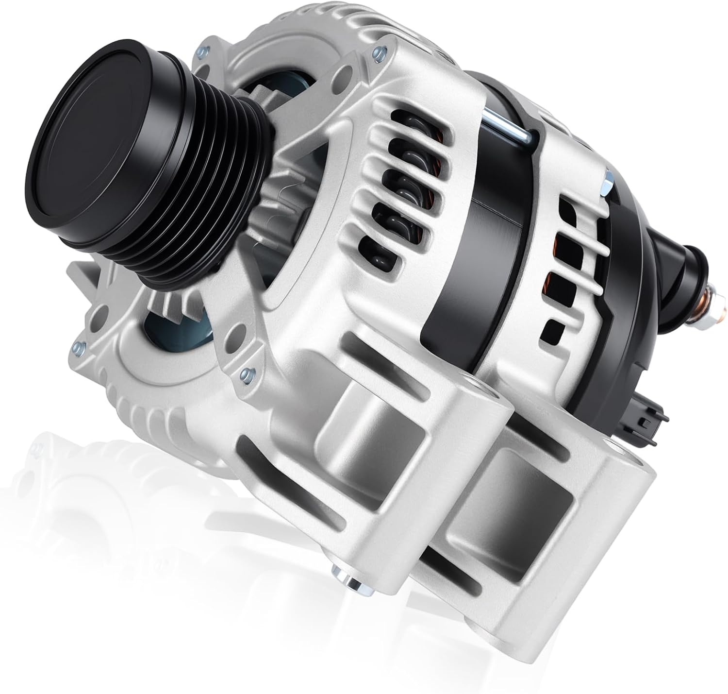 11113 Car Alternators Fit for Dodge Charger 2006-2007, Magnum 2005-2007, for Chrysler 300 2005-2007 2.7L 3.5L 5.7L 6.1L Automotive Replacement Alternator 04896805AB, 4210000260, 4210000261 - Image 3