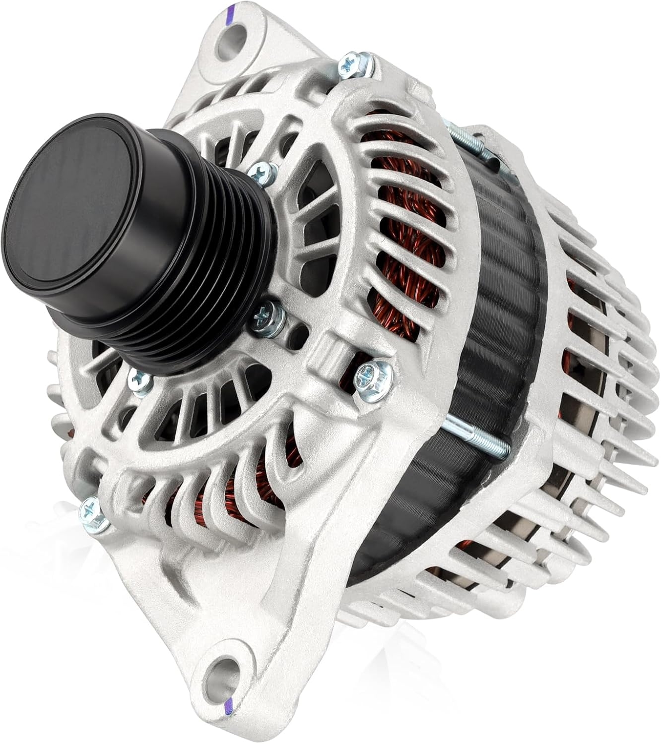 11113 Car Alternators Fit for Dodge Charger 2006-2007, Magnum 2005-2007, for Chrysler 300 2005-2007 2.7L 3.5L 5.7L 6.1L Automotive Replacement Alternator 04896805AB, 4210000260, 4210000261 - Image 5