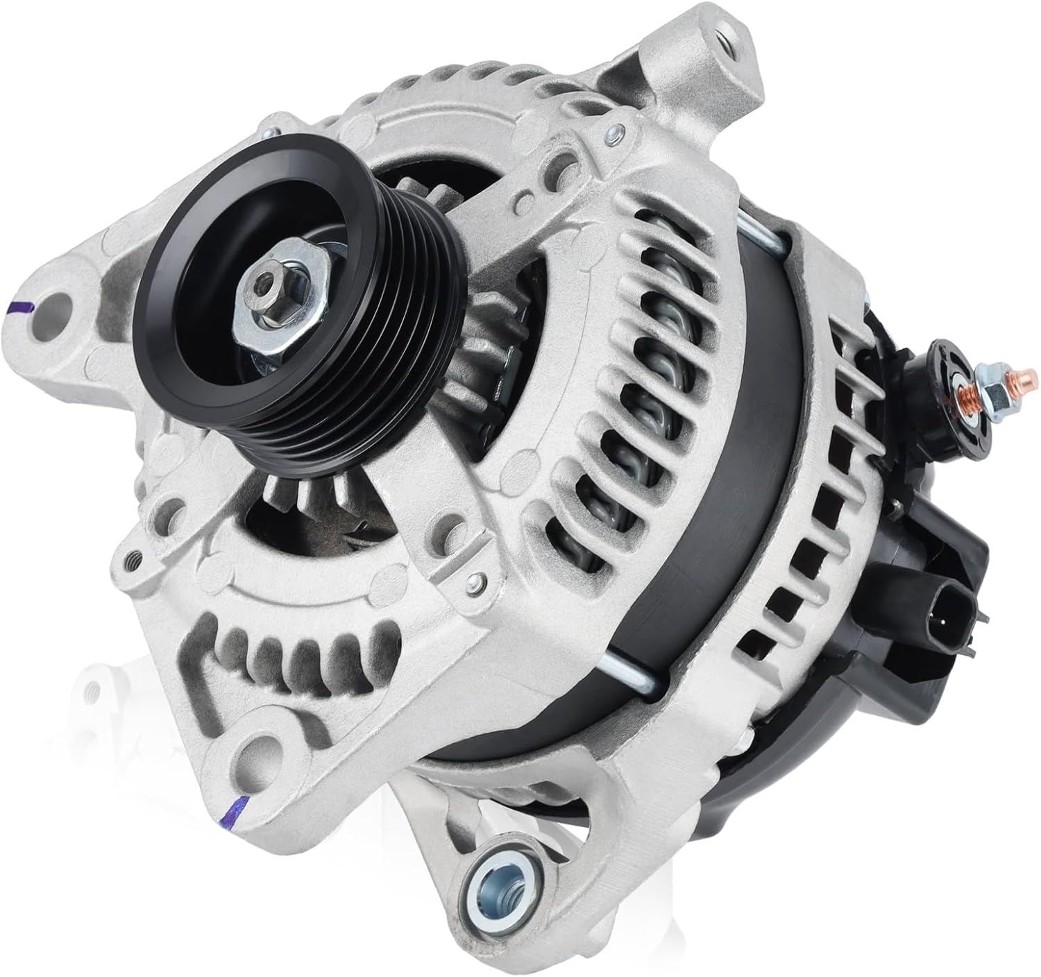 11113 Car Alternators Fit for Dodge Charger 2006-2007, Magnum 2005-2007, for Chrysler 300 2005-2007 2.7L 3.5L 5.7L 6.1L Automotive Replacement Alternator 04896805AB, 4210000260, 4210000261 - Image 7