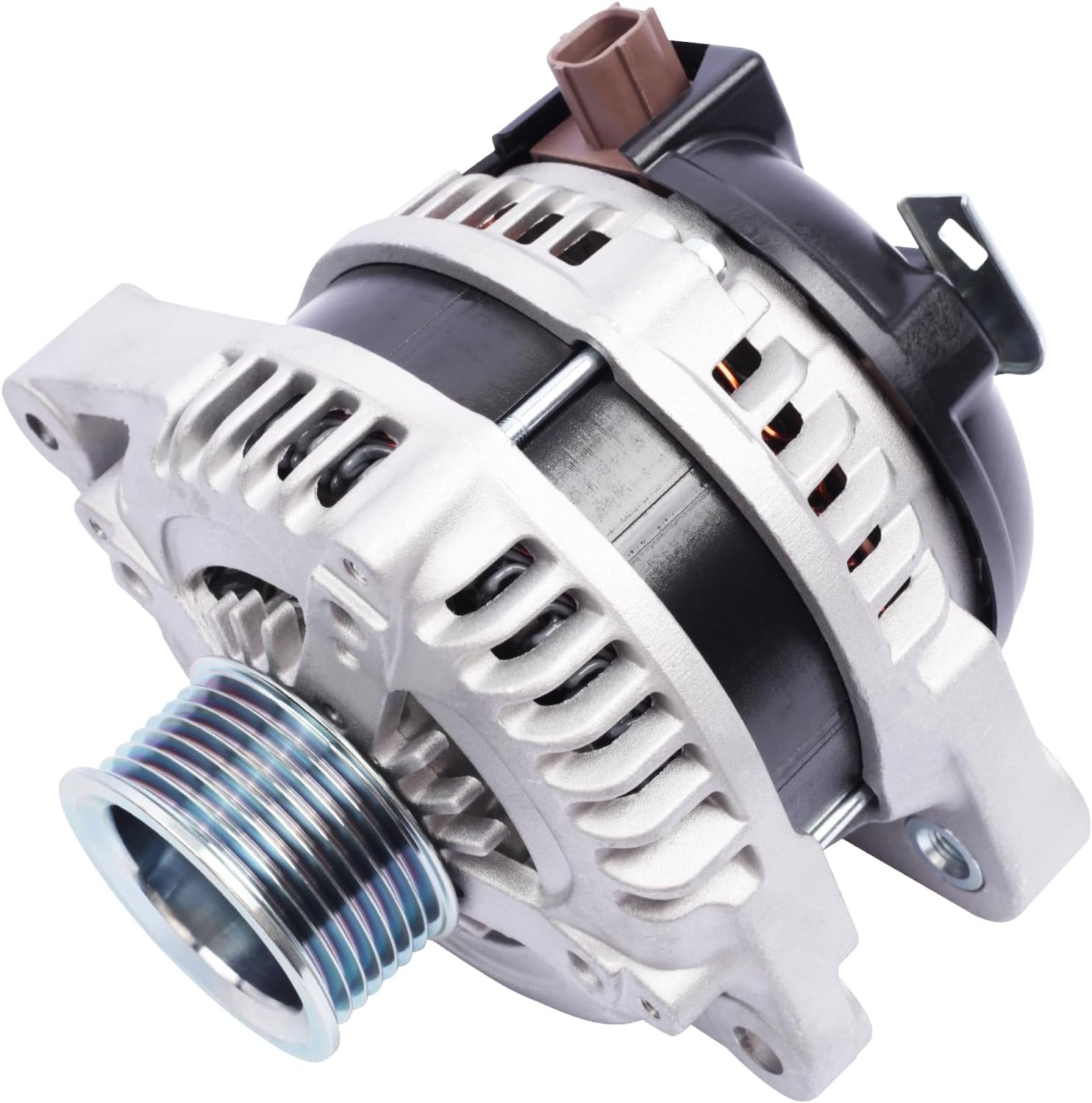 Alternator Compatible with 2011-2013 Odyssey 2012-2015 Pilot 3.5L V6 Replace for: 31100-RV0-A01 9764219-124 104210-1240 11573N - Image 4