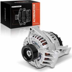 A-Premium Alternator Compatible with Buick LaCrosse 2006-2009, Allure 2006-2009 & Pontiac Grand Prix 2006-2008, 3.6L 3.8L, 12V 120A 6-Groove Pulley Clockwise, Replace 0124425064, 0124425088