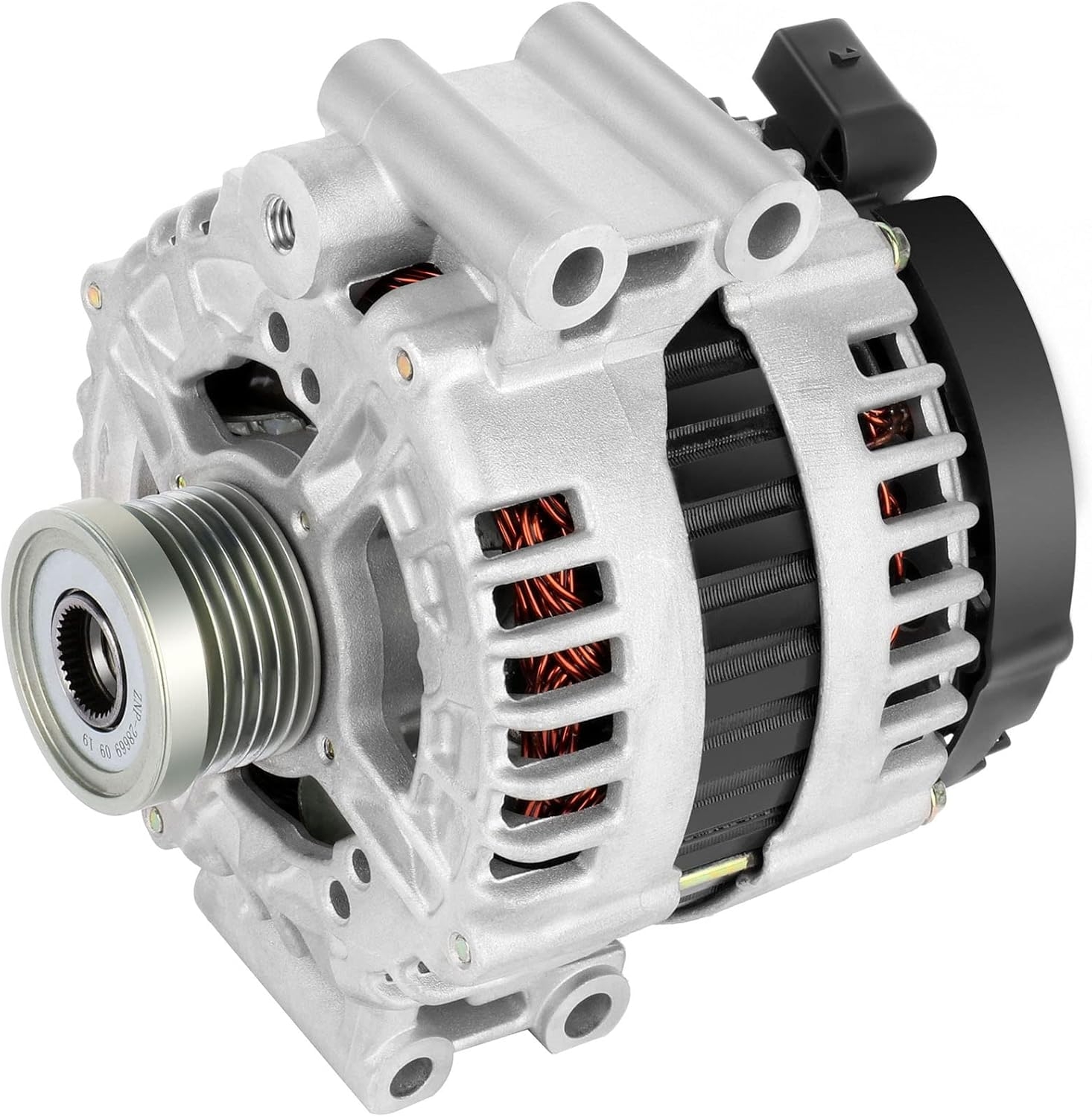 New Alternator Replacement for X3 2.5L 2007-2010 for 328i 2L 2012-2013 for 328xi 3L 2007-2008 for 528i xDrive 3L 2009-2010 for X5 4.8L 2007-2010 OE ABO0391 12-31-7-550-968 0-121-715-012