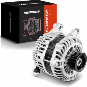A-Premium Alternator Compatible with Mazda 6 2009 2010 2011 2012 2013 V6 3.7L, CX-9 2007-2015, 12V 110A CW 6-Groove Pulley, Replace A3TJ2391, CY01-18-300, A003TJ2391, AMT0193, 213-8842, 90-27-3373