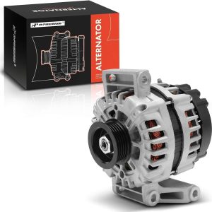 A-Premium Alternator Compatible with Chevrolet Malibu 2008-2012, Cobalt 2008-2010 – Pontiac G5 2008-2010 – Saturn Aura 2008-2009, Sky 2008-2008, Vue 2008-2010, 12V 125A, Replace 15828450 AVA0078