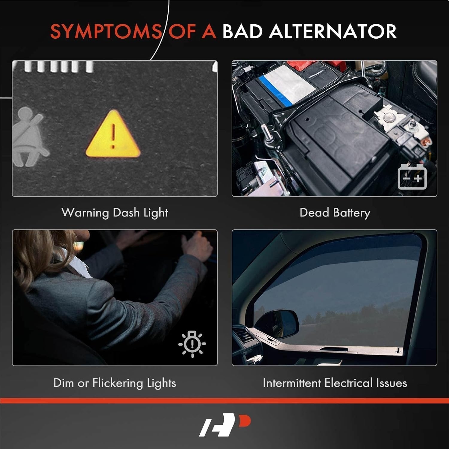 A-Premium Alternator Compatible with Chevrolet Malibu 2008-2012, Cobalt 2008-2010 - Pontiac G5 2008-2010 - Saturn Aura 2008-2009, Sky 2008-2008, Vue 2008-2010, 12V 125A, Replace 15828450 AVA0078 - Image 8