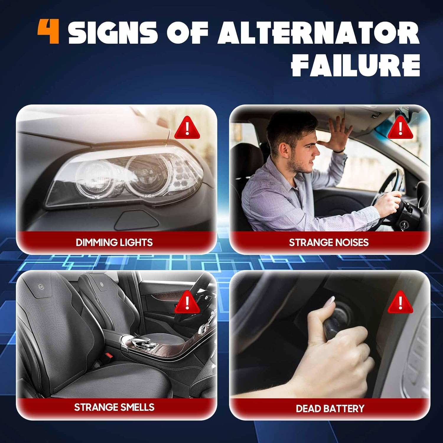 New Alternator Fit for L4 2.4L Toyota for Corolla 2009 2010 (ONLY FIT XRS 2.4L), Matrix 2009-2013, Camry 2007 2008 2009 (Not Fit Hybrid), for Scion xB 2008-2013, for Pontiac Vibe 2009 2.4L - Image 5