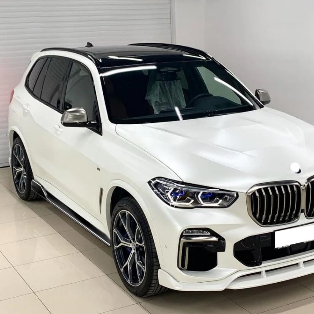 6 Pcs Universal Car Side Skirts 86.6" Car Rocker Panels Body Kit Side Skirt Compatible with BMW Infiniti G37 Q50 Chevy Camaro Honda Civic Accord Camry Ford Mazda (Gloss Black) - Image 15