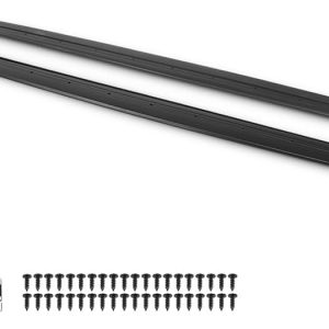 PIT66 Side Skirts Extension Panel Compatible with BMW F32 F33 F36 4 Series M Sport Only 2014 2015 2016 2017 2018 2019 2020 Black