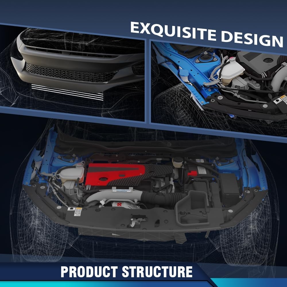 PIT66 Side Skirts Extension Panel Compatible with BMW F32 F33 F36 4 Series M Sport Only 2014 2015 2016 2017 2018 2019 2020 Black - Image 3