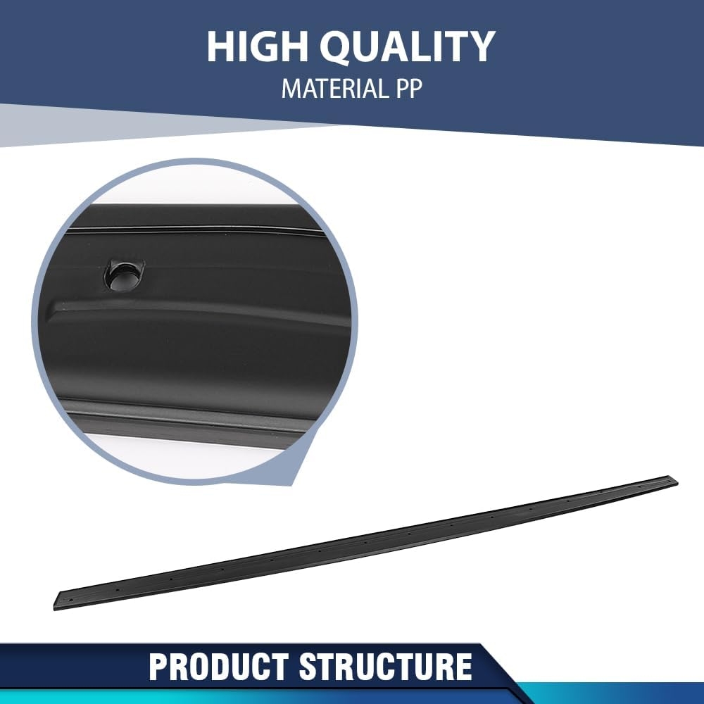 PIT66 Side Skirts Extension Panel Compatible with BMW F32 F33 F36 4 Series M Sport Only 2014 2015 2016 2017 2018 2019 2020 Black - Image 9