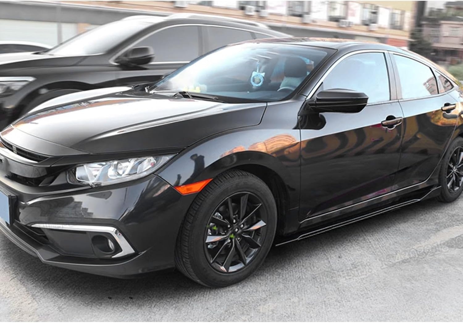 Xotic Tech Car Lower Side Skirts Protect Rocker Panel Splitter Winglets Diffuser Bottom Line Extension Body Kit Universal Fit - Image 25