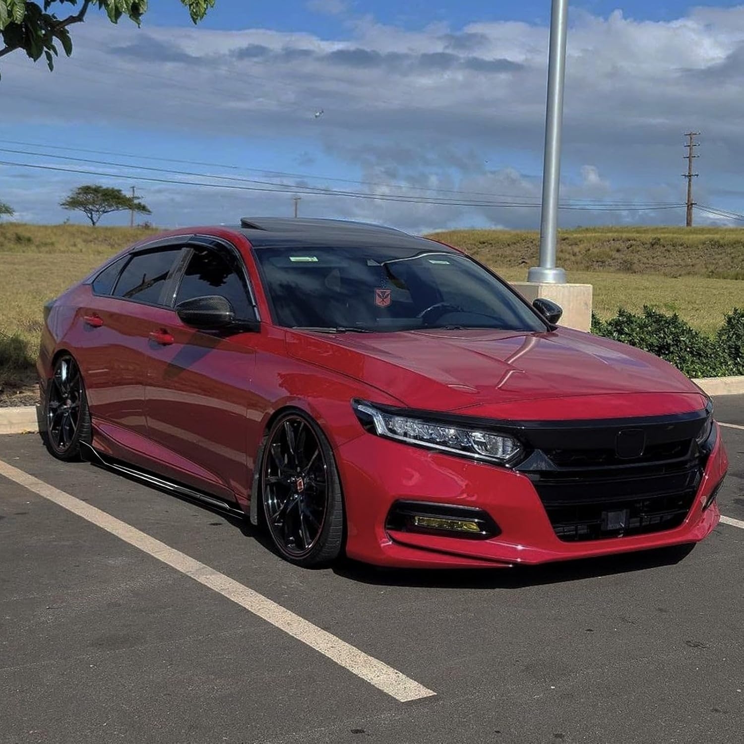 Xotic Tech Car Lower Side Skirts Protect Rocker Panel Splitter Winglets Diffuser Bottom Line Extension Body Kit Universal Fit - Image 47