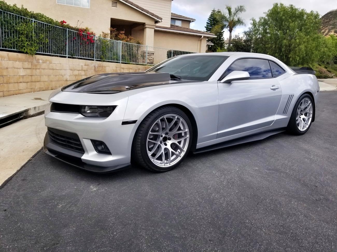 Side Skirts Compatible with 2010-2015 Chevy Camaro LS, LT, SS Only, Ikon Style Black PP Add On Sideskirt Rocker Moulding Air Dam Chin Splitter by IKON MOTORSPORTS, 2011 2012 2013 2014 - Image 2