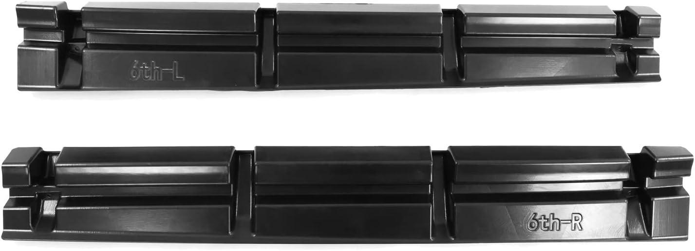 IKON MOTORSPORTS, Side Skirts Compatible with 2016-2024 Chevy Camaro, IKON V3 Style Matte Black PP Side Skirt Moulding Rocker Panel Extension Splitters, 2017 2018 2019 2020 2021 - Image 7