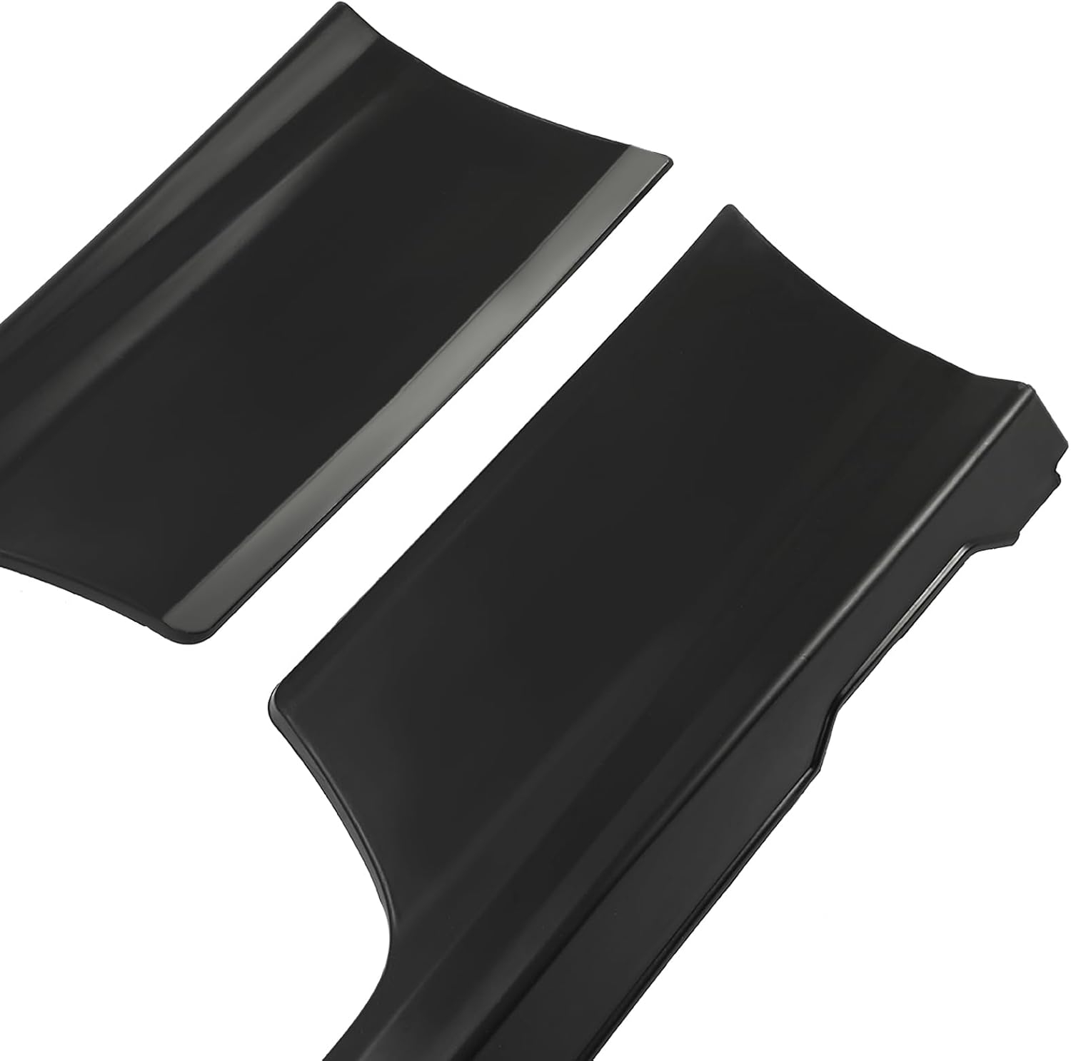 HECASA Side Skirts Compatible with 2006-2011 Honda Civic Coupe 2-Door Rocker Panels Guard Side Splitter Extension Body Kit Replacement Pair Black - Image 7