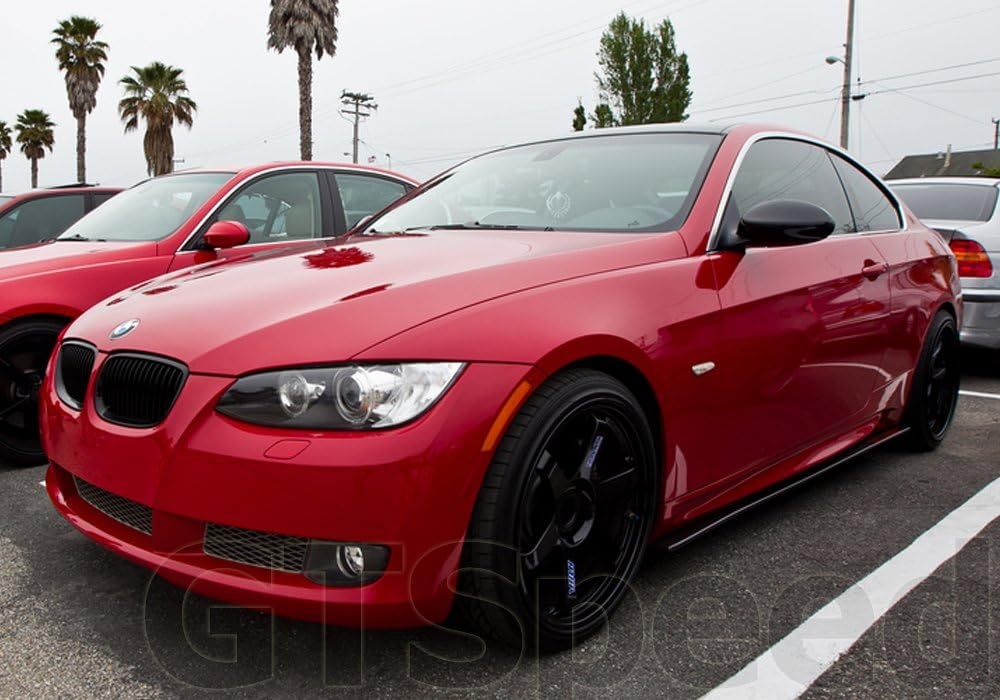 Compatible with/Replacement for Side Skirt Lip, UL Style PU Rocker Panel Splitter, Fits 2006-2013 Lexus IS250 IS350 and 2006-2011 BMW 3-Series E90 E92 E93 M3 - Image 7