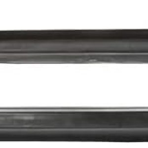 IKON MOTORSPORTS, Side Skirts Compatible with 2001-2005 Lexus IS300, Unpainted Black Side Bottom Line Extension Replacement PU Polyurethane, 2002 2003 2004
