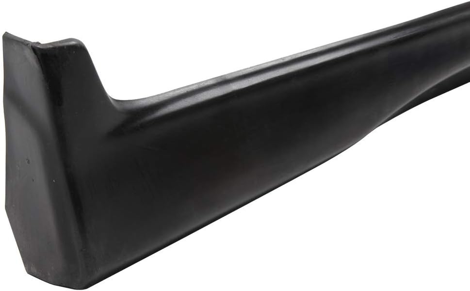 IKON MOTORSPORTS, Side Skirts Compatible with 2001-2005 Lexus IS300, Unpainted Black Side Bottom Line Extension Replacement PU Polyurethane, 2002 2003 2004 - Image 6