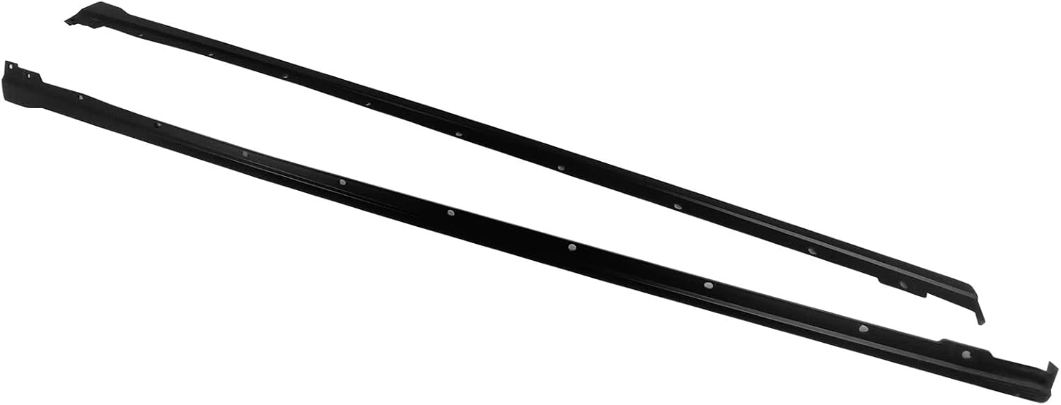 IKON MOTORSPORTS, Side Skirts Compatible with 2022-2025 Subaru WRX, Unpainted Black ABS Plastic Rocker Panel Splitter Spoiler Lip Pair - Image 3