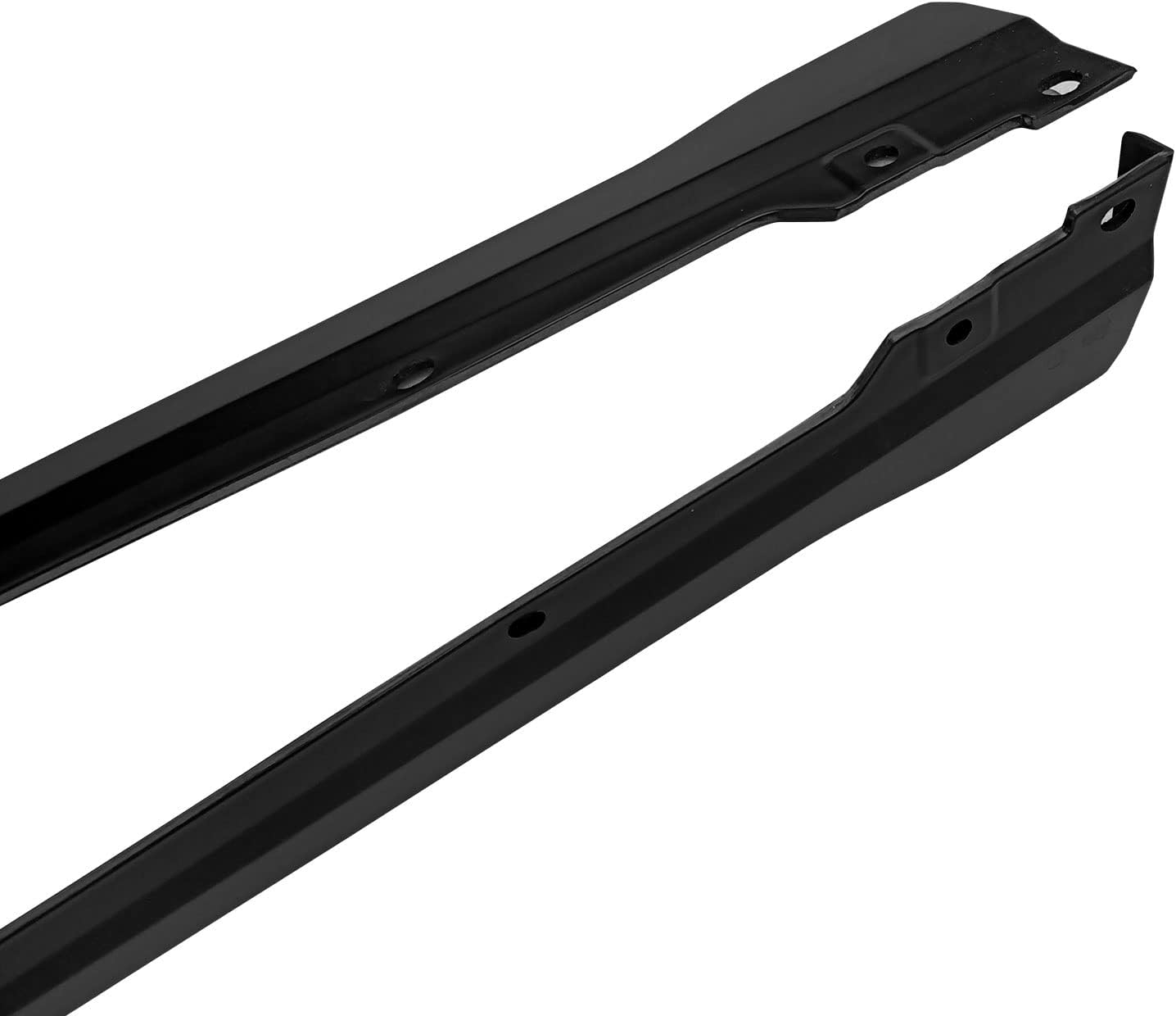 IKON MOTORSPORTS, Side Skirts Compatible with 2022-2025 Subaru WRX, Unpainted Black ABS Plastic Rocker Panel Splitter Spoiler Lip Pair - Image 8