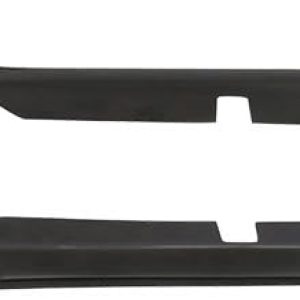 Side Skirts Compatible with 2002-2006 Acura RSX DC5, CS Style Black PU Sideskirt Rocker Moulding Air Dam Chin Diffuser Bumper Lip Splitter by IKON MOTORSPORTS, 2003 2004 2005