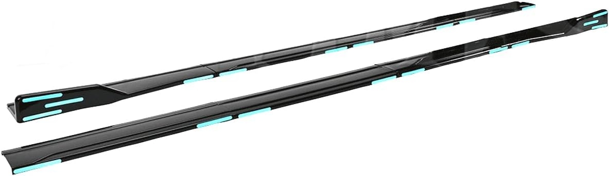 Side Skirts Body Kit Panel Splitter Gloss Black Fit for T0Y0TA Corolla 2010-2022 SE XSE LE XLE 2M/78.7'' - Image 4