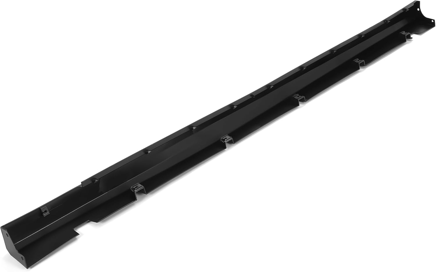 HECASA Side Skirt Compatible with 2012-2023 Dodge Charger Replacement for 1QA50TZZAF CH1607102 Rocker Panel Guard Molding PP Plastic Black Passenger Side - Image 8