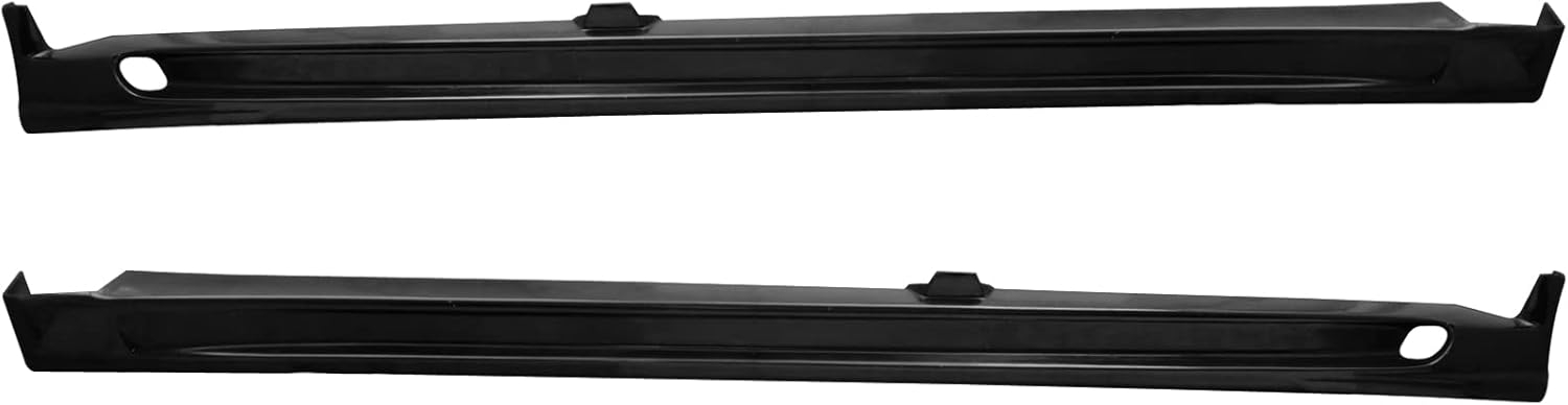Side Skirts Compatible with 1998-2002 Honda Accord 4 Door Sedan, PU Side Bottom Line Extension by IKON MOTORSPORTS, 1999 2000 2001