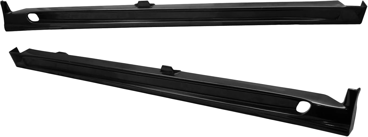 Side Skirts Compatible with 1998-2002 Honda Accord 4 Door Sedan, PU Side Bottom Line Extension by IKON MOTORSPORTS, 1999 2000 2001 - Image 3