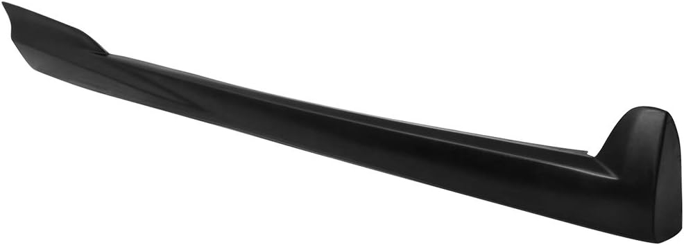 Side Skirts Compatible with 2002-2006 Acura RSX, Black PU Sideskirt Rocker Moulding Air Dam Chin Diffuser Bumper Lip Splitter by IKON MOTORSPORTS, 2003 2004 2005 - Image 4