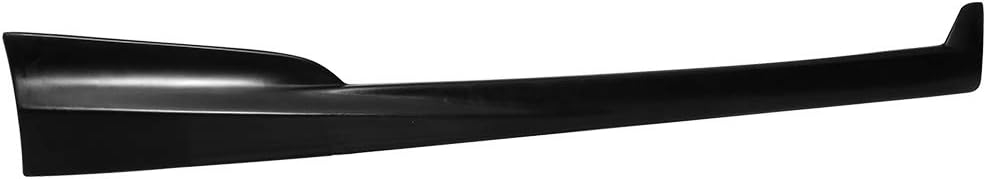 Side Skirts Compatible with 2002-2006 Acura RSX, Black PU Sideskirt Rocker Moulding Air Dam Chin Diffuser Bumper Lip Splitter by IKON MOTORSPORTS, 2003 2004 2005 - Image 5