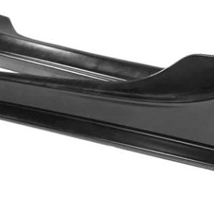 IKON MOTORSPORTS, Side Skirt Compatible with 2013-2016 Scion FR-S -Subaru BRZ (Pre-lci) / 2017-2020 Subaru BRZ (Lci) & Toyota 86, J Style Unpainted Black Side Bottom Line Extensions Splitter Lip