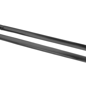 IKON MOTORSPORTS, Side Skirts Compatible with 2017-2025 Tesla Model 3, Gloss Black ABS Plastic IKON Style Side Skirt Extension Rocker Panel 4PC, 2018 2019 2020