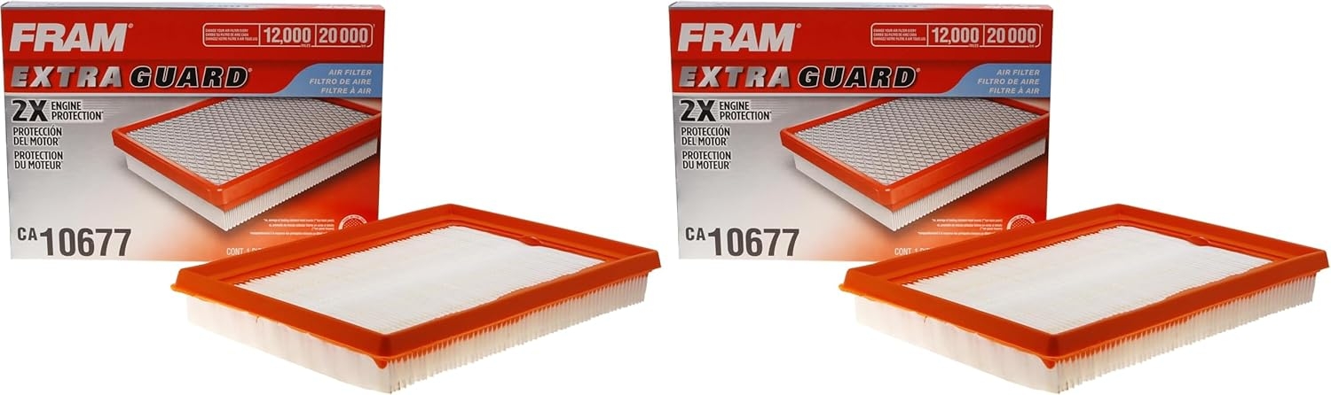 FRAM Extra Guard CA10677 Replacement Engine Air Filter for Select Lexus and Toyota Models, Provides Up to 12 Months or 12,000 Miles Filter Protection - Image 9