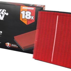 K&N Engine Air Filter: Long Life 18,000 Mile Replacement Air Filter: Compatible with 2016-2019 Subaru H4 1.6/2.0/2.4 L (Ascent, Crosstrek, Forester, Impreza, XV), KNA-5064