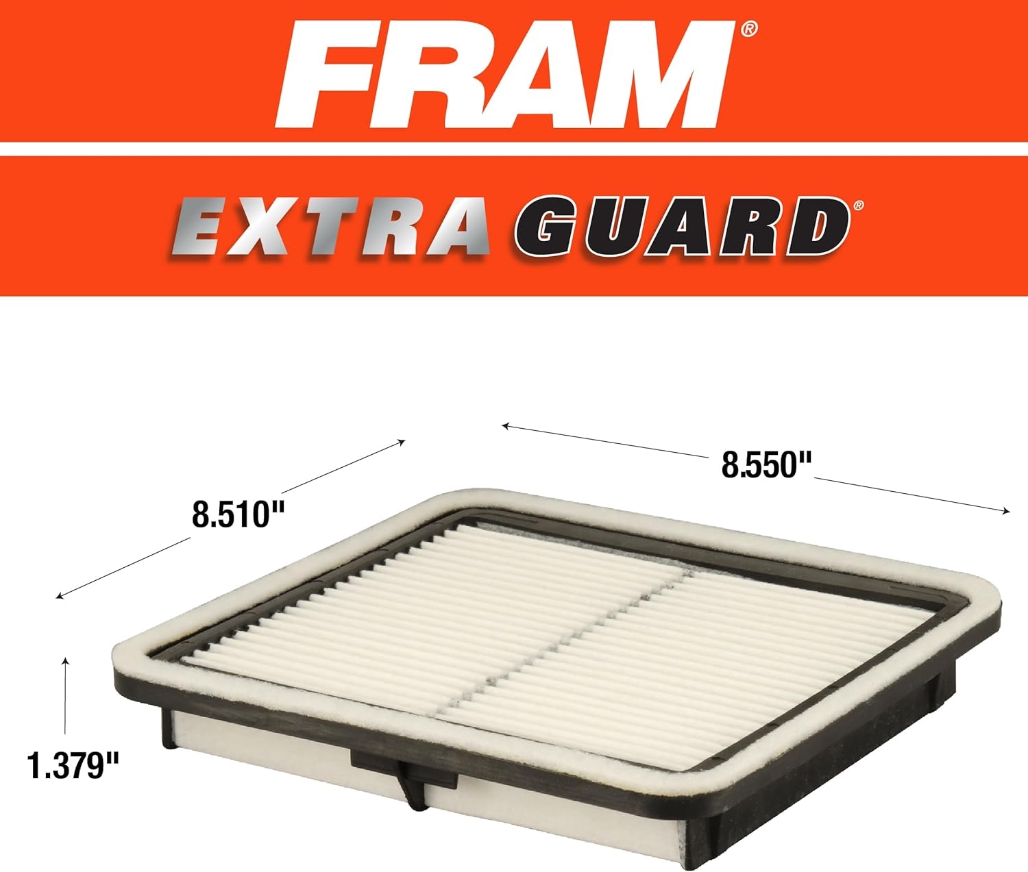 FRAM Extra Guard CA9997 Replacement Engine Air Filter for Select Subaru Models, Provides Up to 12 Months or 12,000 Miles Filter Protection - Image 7