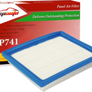 EPAuto GP741 (CA10741) Hybrid Engine Air Filter, Replacement for Toyota Prius, Prius V, Prius Plug-In, RAV4 Hybrid, Lexus CT200h, NX300h – Fits Select Models 2010-2021