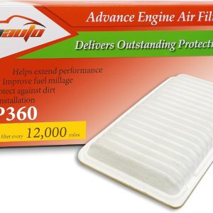 EPAuto GP360 (CA9360) Engine Air Filter Replacement for Toyota Camry (2002-2006), Highlander (2001-2013), Sienna, Solara, Lexus RX330/ES330 (2004-2006), RX350 (2007-2009), ES300 (2002-2003)